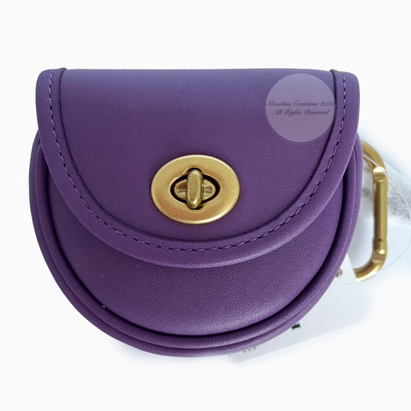 coach turnlock key fob